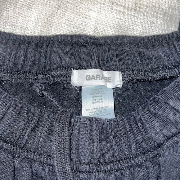 Black Garage Sweatpants - Picture 2 of 2